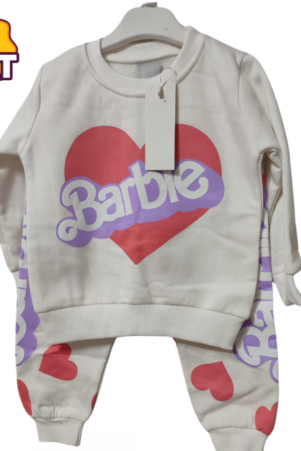 Elit Babys Encok satan Barbi Baskılı Kız Bebek Takım